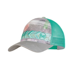 Buff Trucker Cap BIOME AQUA - czapka z daszkiem