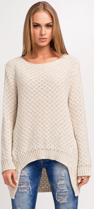 Sweter MAKADAMIA S22 Beżowy