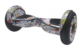 GOBOARD DESKOROLKA ELEKTRYCZNA ELEGANCE 10.5 GRAFFITI + TORBA W ZESTAWIE