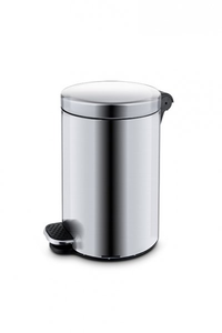Kosz na śmieci 20L FREEDOM FRESH SOFT stal satyna z wolno opadającą pokrywą