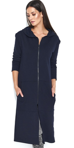 Bluza NUMINOU NU141 - Granatowy