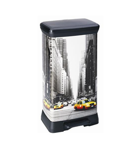 Kosz na śmieci Deco Bin 50L New York City