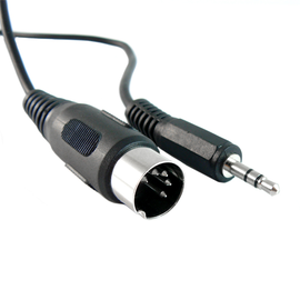 Przyłącze wtyk DIN5 na wtyk Jack 3.5mm stereo BEGLI 3m