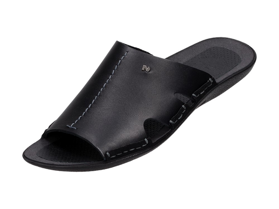 POLSKIE Markowe klapki męskie, buty NIK 144BK
