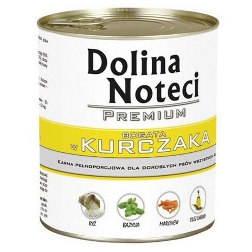Dolina Noteci Premium Pies Kurczak puszka 800g