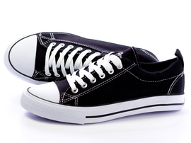 -45% Markowe trampki czarne AMERICAN CLUB DSLN