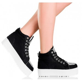 Stylowe Creepers w Błyszczące Cyrkonie