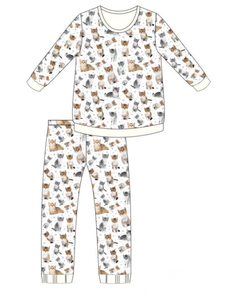 Piżama damska 163/173 LOVELY CATS 2