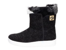 Ciepłe botki damskie Kylie Crazy 503 NEGRO