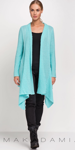 Sweter MAKADAMIA S29 - Miętowy