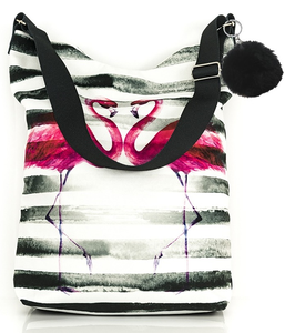 Torba na ramię PINK FLAMINGO