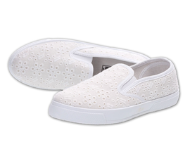 -40% Tenisówki trampki SLIP ON WISHOT 067 WT