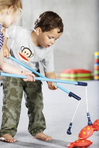 ŁOWISKO EDUKACYJNE RYBKI SENSORYCZNE Z WĘDKĄ GONGE