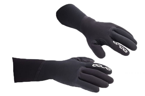 Orca Swim Gloves | CZARNE - neoprenowe rękawice do pływania