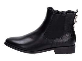 -30%Czarne botki damskie sztyblety WISHOT BT05