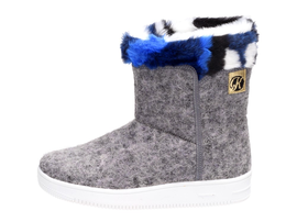 Ciepłe śniegowce damskie Kylie Crazy 503 GRIS