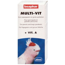 Beaphar Bogena Multi-Vit For Parrots - witaminy dla papug 20ml
