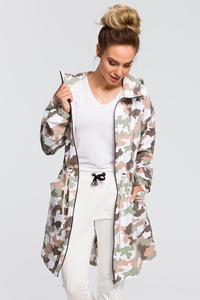 Długa bluza parka moe415