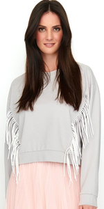 Bluza NUMINOU NU191 - Szary