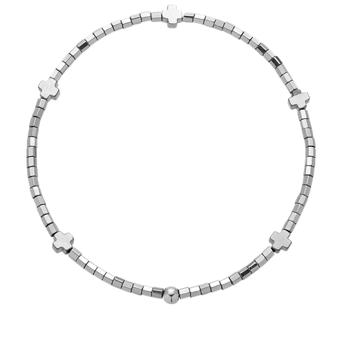 Bransoletka męska Steel Cross