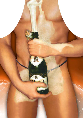 Fartuch kuchenny Champagne man