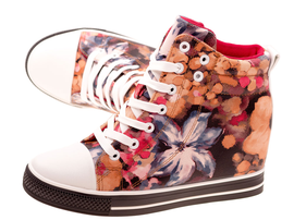 -50% Wiosenne sneakersy trampki damskie 628 PN