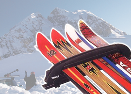 Thule Snowpro uchwyt narciarski 4 pary nart 746