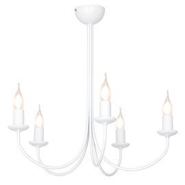 Żyrandol 5-PŁ FEB WHITE 831F Aldex