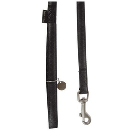 Zolux Smycz Mac Leather 25mm/1.2m Czarna