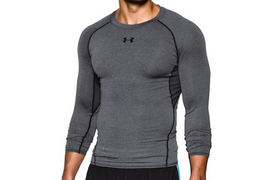 Under Armour Heatgear Compression Longsleeve 1257471-090