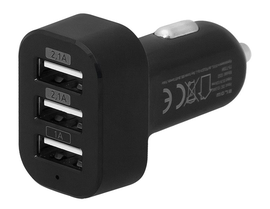 Blow G52 - adapter samochodowy - 3xUSB - 2.1A 2.1A 1A - dostępne od ręki