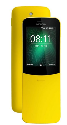 Nokia 8110 4G Dual Sim żółta