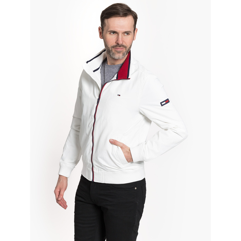 Tommy Jeans "Essential Casual Bomber" White