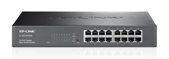 TP-Link TL-SG1016D - Przełącznik Easy Smart - 16 portów gigabitowych - dostępne od ręki