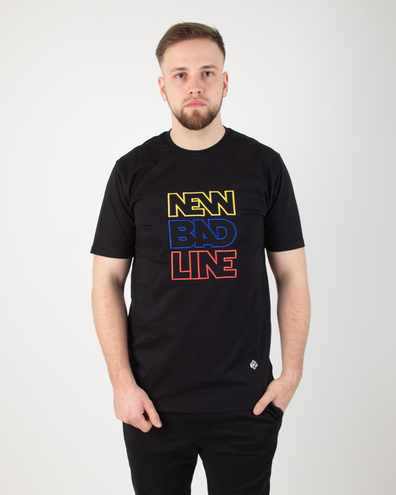 T-SHIRT OUTLINE BLACK
