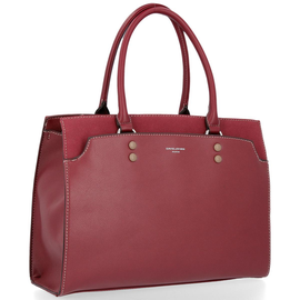 David Jones Firmowe Torebki Damskie Elegancki Kufer w rozmiarze XL Bordowa (kolory)