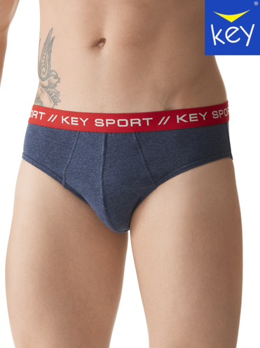 Slipy męskie KEY MPP 225 B8 - 2 PACK (2SZT)