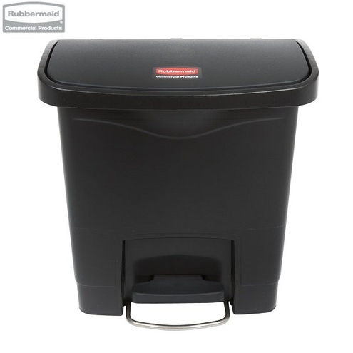 Kosz Slim Jim® Step-On 15L Resin Containers black