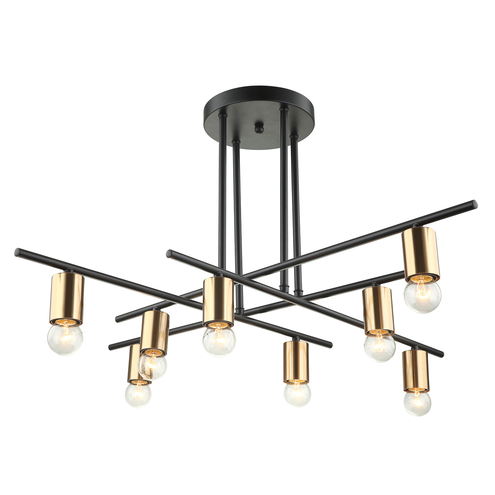 Normani MDM3658/8 BK+BRO lampa wisząca