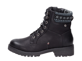 Czarne botki damskie GOOD-IN 6414