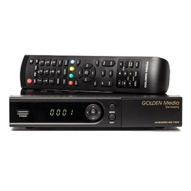 Odbiornik telewizji satelitarnej SAT HD Golden Media Wizard