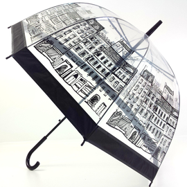 Parasol półprzezroczysty MIASTO