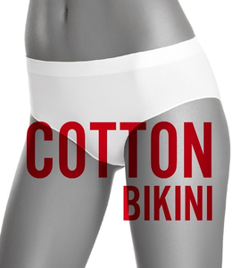 Figi bezszwowe bawełniane BIKINI COTTON