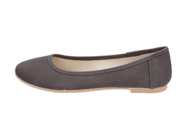 Szare baleriny, buty damskie SABATINA 113