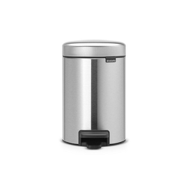 Kosz Pedałowy NEWICON 3L Matt Steel