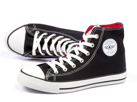 -40% Markowe trampki czarne McArthur S12MIT02