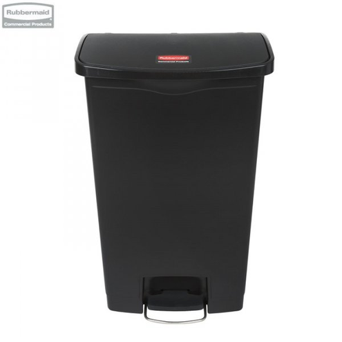 Kosz Slim Jim® Step-On 68L Resin Containers black