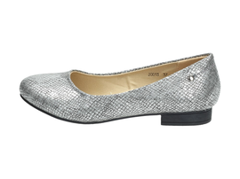 Ciemno szare baleriny, buty damskie J.STAR 013
