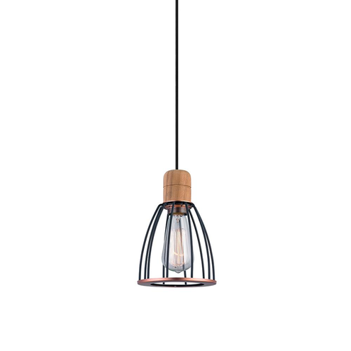 Cage lampa wisząca miedź 15cm 715701 halo design