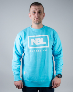 BLUZA CREWNECK NEW ICON LIGHT BLUE
